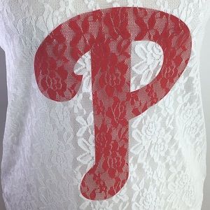 Victoria’s Secret PINK | Philadelphia Phillies Lace Tank Woman’s Small